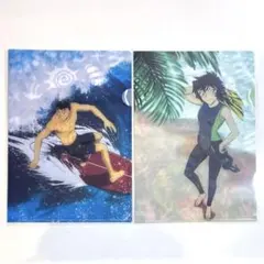 【新品】名探偵コナン ビジュアルアートクリアファイル ２点セット