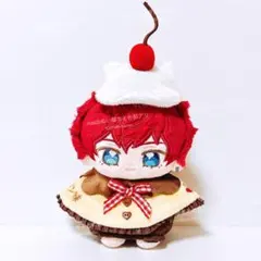 【ラスト1着】10〜12cm ぬい服 いつぬい プリンアラモード風ポンチョセット