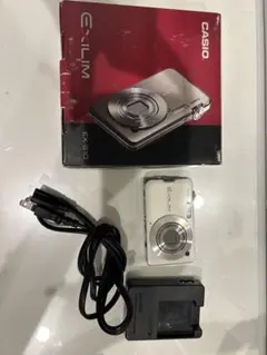 CASIO EXILIM EX-S10 シルバー デジカメ SDカード2GB付き - メルカリ
