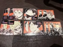 ハイキュー スクエアステッカーコレクション 日向 影山 月島 山口 セット