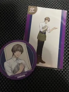 スイパラ 購入特典 ポストカード コースター ライエモ HE★VENS 鳳瑛二