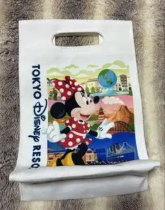 東京ディズニーリゾート限定 ミッキー ミニー ショッパー柄トートバッグ Sサイズ