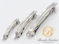 S-139【計18個】＊バレッタ ヘアクリップ＊58㎜＆78㎜＆99㎜ 3サイズ