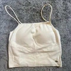クリーム色キャミソール サイズF 試着のみ
