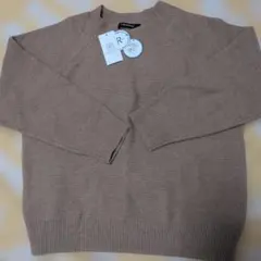 新品.未使用Lugnoncure ベージュ ニットセーター フリーサイズ