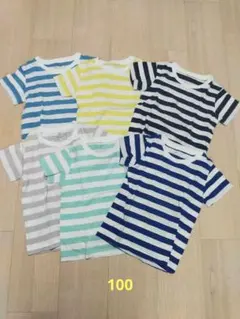 無印Tシャツ 6枚セット 100cmのサムネイル