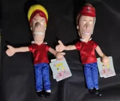 ビーバス・アンド・バットヘッド ぬいぐるみタトゥー２個セット ビーバス・アンド・バットヘッド ぬいぐるみタトゥー2個セット