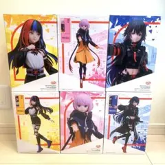 神椿市建設中。 １/７スケールフィギュア 6体セット ラウンドワン限定