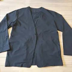 COMME CA ISM ノーカラージャケット Lサイズ