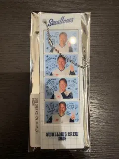 ヤクルト 石川雅規 4カットフォトキーホルダー