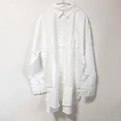 ジェラートピケ×ジョエルロブション 長袖シャツ ロングシャツ オーバーシャツ　Mのサムネイル