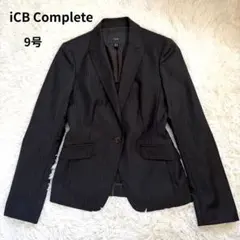 iCB Complete 日本製 テーラードジャケット 高級ライン 黒　春夏向け
