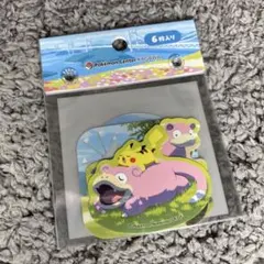 ポケモンセンターカガワ ダイカットステッカー6枚セット 新品未開封品