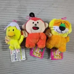 たべっ子どうぶつややちびでかマスコット　3種
