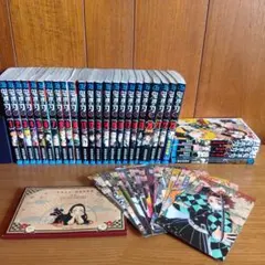 鬼滅の刃 全23巻+小説3冊+公式ファンブック 合計27冊 ※絵葉書16種付き