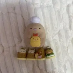 すみっコぐらし　とんかつ　えひふらいのしっぽ　ねこ　チョコエッグ　カプキャラ