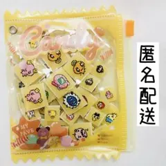 たまごっち　黄色　タイルシール　ケース付き