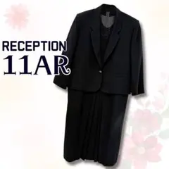 ブラックフォーマル ワンピース ジャケット セット 喪服 礼服 冠婚葬祭 11号