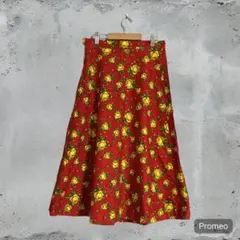 90s KENZO 花柄 ロングスカート フローラルフレアスカート M - メルカリ