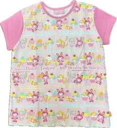 メゾピアノSサイズ（140㎝ ）可愛い半袖Tシャツ （ベリエ アイス