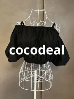 ココディール♡オフショルトップスM ブラック　/317
