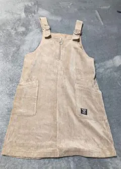 コーデュロイ ノースリーブワンピース