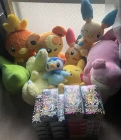 初*キ様 ポケモン ぬいぐるみ カードボックスセット 151