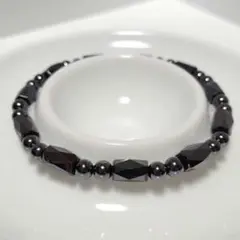 ヘマタイト　磁気　ブレスレット　鉱石　パワーストーン　健康
