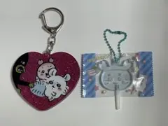 ちいかわ　古本屋さん　モモンガ　キーホルダー　カニちゃん