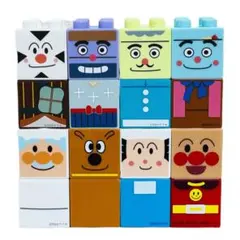 バンダイ BANDAI アンパンマンとなかまたちブロックセット ブロックラボ