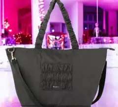 Francfranc♡クラシックフラワー2WAYキャリーオントートバッグ新品