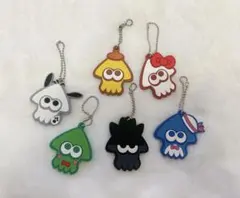 サンリオ スプラトゥーン2 ラバーマスコット サンリオコラボ 6点セット