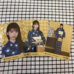 乃木坂46 生写真 浴衣 3種コンプ 矢田萌華