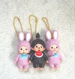 モンチッチマスコットキーチェーン ガチャガチャ モンチッチちゃん チムたん
