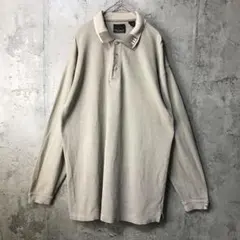ステューシー ウォッシュドオーバーサイズシルキーコットンポロシャツ 
