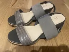 HILLS AVENUE グレー コンフォートサンダル未使用品❗️24センチ本革のサムネイル