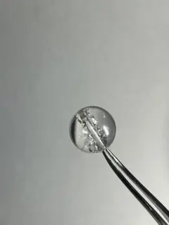 ヒマラヤ水晶 人工クラック アイリス水晶 ビーズ