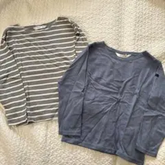 新品タグ付き　ロンTセット　120