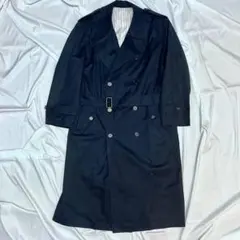 vintage long trench coat chin strapのサムネイル