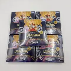 初版シュリンク付き 3box Disney LORCANA BOX物語のはじまり - メルカリ