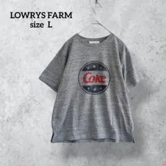 ローリーズファーム コカコーラ コラボTシャツ グレー H1468