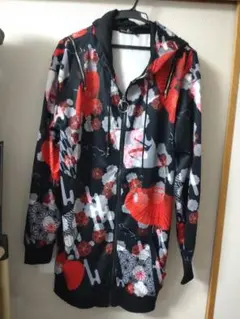 NieRclothing 総柄 パーカー