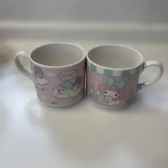 サンリオ マグカップ 2個セット リトルツインスターズ マイメロディ