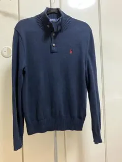Polo Ralph Lauren ネイビー ハイネックニット S 紺