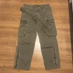 goa 00s masterpiece flare cargo pants亜熱帯 - メルカリ