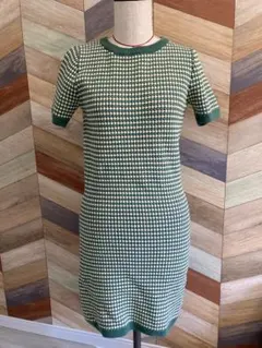 ダズリン　半袖ニットワンピース