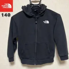 ノースフェイス ブラック パーカー キッズ140 THE NORTH FACE