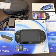 プレイステーションヴィータ　PlayStation Vita クリスタルブラック