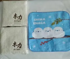 【新品未開封】今治タオル　ハンドタオル　２枚　シマエナガ　タオル