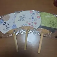 第一生命　ディズニー　うちわセット